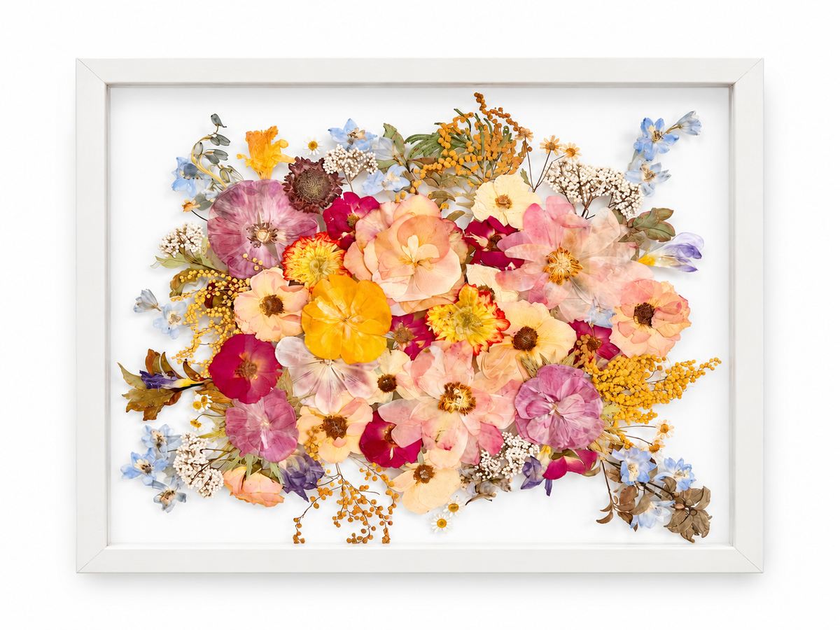 16 × 20 Pressed Bouquet Frame