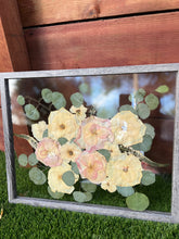 Load image into Gallery viewer, Bouquet Preservation | Wedding Bouquet | Anniversary | Custom Pressed Flower 16x20" Frame