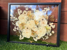Load image into Gallery viewer, Bouquet Preservation | Wedding Bouquet | Anniversary | Custom Pressed Flower 16x20" Frame