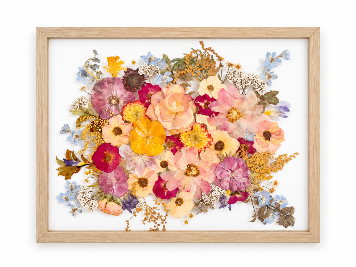 16 × 20 Pressed Bouquet Frame