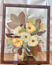 Load image into Gallery viewer, Bouquet Preservation | Wedding Bouquet | Anniversary | Custom Pressed Flower 16x20" Frame