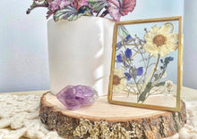 Load image into Gallery viewer, ADD ON: MINI 3x4” Preserved Flower Standing Frame | Boutonnière | Gifts for Wedding Party | Bridesmaid Gift | Wedding Flower Preservation