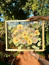 Load image into Gallery viewer, Bouquet Preservation | Wedding Bouquet | Anniversary | Custom Pressed Flower 16x20&quot; Frame
