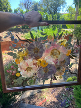 Load image into Gallery viewer, Bouquet Preservation | Wedding Bouquet | Anniversary | Custom Pressed Flower 16x20&quot; Frame
