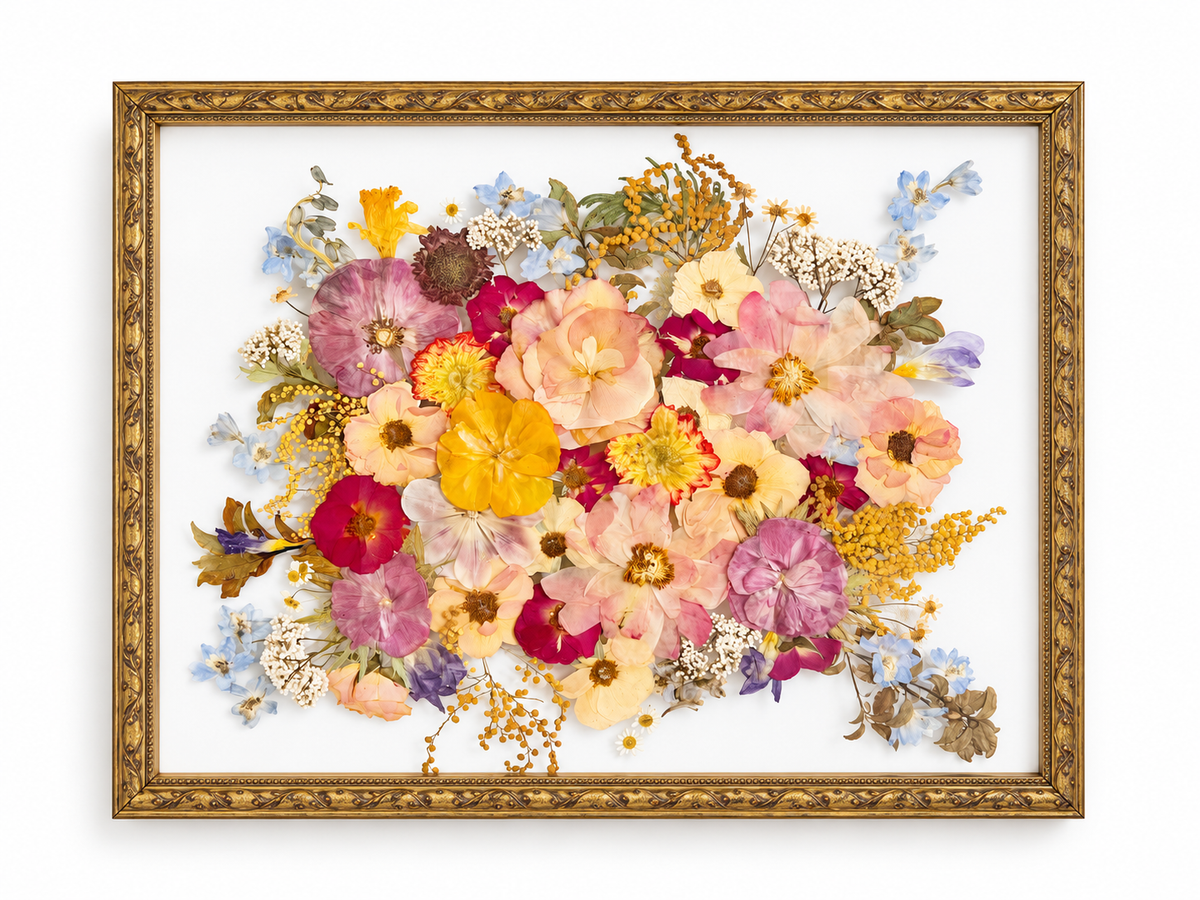 16 × 20 Pressed Bouquet Frame