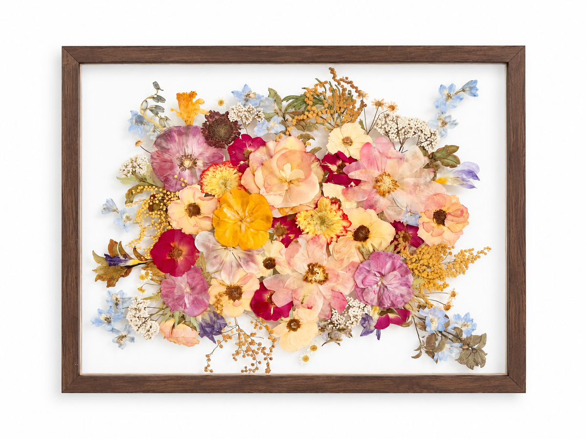 16 × 20 Pressed Bouquet Frame